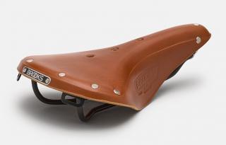 Siodełko BROOKS B17, Honey, Steel Rail, Waga 520g, Linia Leather (NEW)