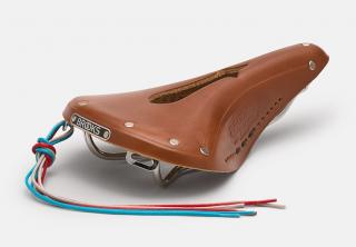Siodełko BROOKS B17 NARROW CARVED, Honey, Steel Rail, Waga 510g, Linia Leather (NEW)