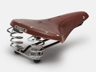 Siodełko BROOKS B67, Brown, Steel Rail, Waga 850g, Linia Leather (NEW)