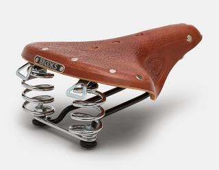 Siodełko BROOKS B67 SHORT, Honey, Steel Rail, Waga 810g, Linia Leather (NEW)