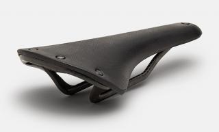 Siodełko BROOKS C13, Black, Szerokość 145mm, Carbon Rail 7x9 mm, Waga 295g, Linia Cambium (NEW)