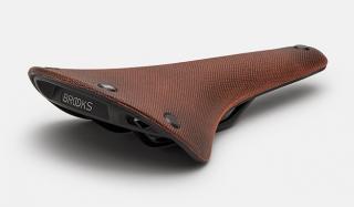 Siodełko BROOKS C17, Orange, Steel Rail, Waga 464g, Linia Cambium (NEW)