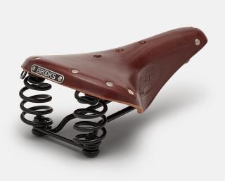 Siodełko BROOKS FLYER, Brown, Steel Rail, Waga 860g, Linia Leather (NEW)