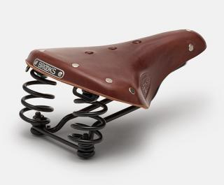 Siodełko BROOKS FLYER SHORT, Brown, Steel Rail, Waga 800g, Linia Leather (NEW)