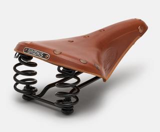 Siodełko BROOKS FLYER SPECIAL, Honey, Steel Rail, Waga 890g, Linia Leather (NEW)