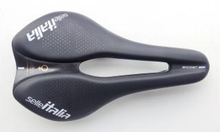 Siodło SELLE ITALIA NOVUS EVO BOOST LADY TM SUPERFLOW L (id match - L3) Manganese Tube 7, soft-tek, czarne (NEW)