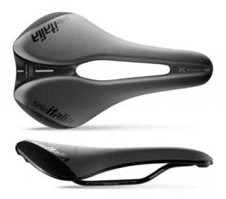 Siodło SELLE ITALIA NOVUS EVO BOOST X-CROSS TM SUPERFLOW L (id match - L3) Manganese Tube 7, soft-tek, szare (NEW)