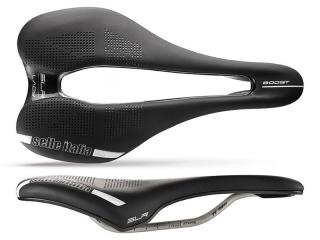 Siodło SELLE ITALIA SLR BOOST LADY SUPERFLOW L (id match - L3) ti 316 tube 7, fibra-tek, czarne (NEW)