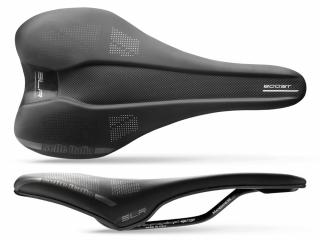 Siodło SELLE ITALIA SLR BOOST TM L (id match - L1) manganese tube 7, duro-tek, soft touch, czarne (NEW)