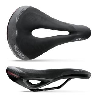 Siodło SELLE ITALIA SPORTOURING ST 7 SUPERFLOW L (id match - L3) Fec Alloy 7x9, soft-tek, żelowe czarne (NEW)