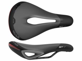 Siodło SELLE ITALIA SPORTOURING ST 7 VISION SUPERFLOW L (id match - L3) Fec Alloy 7x9, soft-tek, żelowe czarne (NEW)