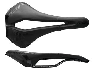 Siodło SELLE ITALIA X-LR TM AIR CROSS SUPERFLOW S (id match - S3) Manganese Tube 7, rpu, 215g czarne (NEW)