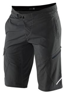 Spodenki męskie 100% RIDECAMP Shorts Rozmiar: 28 (42 EUR), Wybierz kolor: Charcoal