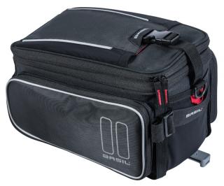 Torba na bagażnik BASIL SPORT DESIGN TRUNKBAG MIK 7-15L, MIK System (ready to go) wodoodporna black (NEW 2024)