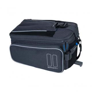 Torba na bagażnik BASIL SPORT DESIGN TRUNKBAG MIK 7-15L, MIK System (ready to go) wodoodporna graphite (NEW 2024)