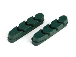 Wkładki hamulcowe CLARK'S CP221 SZOSA (Shimano, Campagnolo, Do obręczy ceramicznych) 52mm zielone