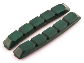 Wkładki hamulcowe CLARK'S CP503 MTB (V-brake, Do obręczy ceramicznych) 70mm zielone