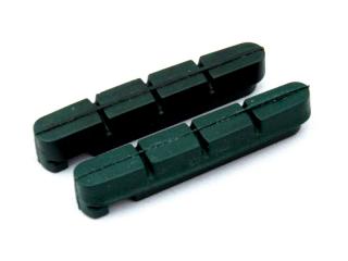 Wkładki hamulcowe CLARK'S CPS201 SZOSA (Shimano, Campagnolo, Do Obręczy Ceramicznych) 52mm zielone