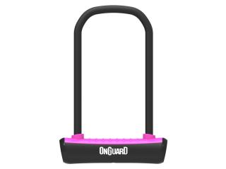 Zapięcie rowerowe ONGUARD NEON 8152PN U-LOCK - 115mm 292mm - uchwyt + 2 x Klucze różowe (NEW)