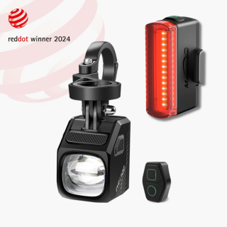 [Zestaw] Lampka przednia MAGICSHINE EVO 1700 Black + Lampka tylna MAGICSHINE SEEMEE 20 V2.0