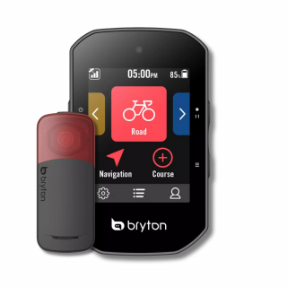 [Zestaw] LICZNIK ROWEROWY GPS BRYTON RIDER S500E + Radar rowerowy Bryton GARDIA R300L