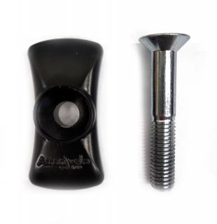 Zestaw śrub ATRANVELO STYLO ADJUSTABLE E-BIKE 24"-28" top clamp black + M10 x 70 stainless screw (NEW)