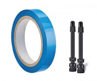 Zestaw WELDTITE TUBELESS CONVERSION KIT - ROAD (Taśma + 2x Zawór 55mm Presta) (NEW)