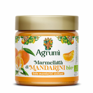 Agrumi Marmellatta di Mandarini bio Konfitura z mandarynek z Sycylia 310g