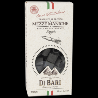 Di Bari Makaron Mezze Maniche Seppia 250g