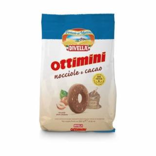 Divella Ottimini Nocciole e Cacao ciasteczka 350g