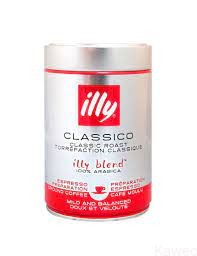 illy Espresso Classico Macinato 100% Arabica Czerwona - kawa mielona 250g