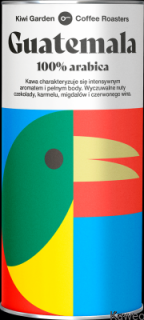 Kiwi Garden GUATEMALA Kawa ziarnista 100% Arabica 200g puszka