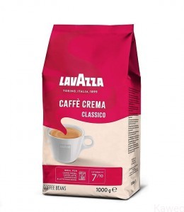 Lavazza CaffeCrema Classico - kawa ziarnista 1kg Nowe Opakowanie