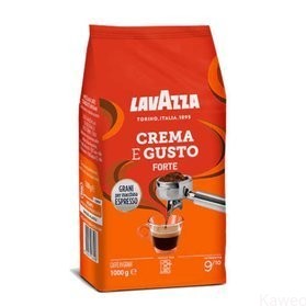 Lavazza Crema e Gusto Forte - kawa ziarnista 1kg / duża zawartość kofeiny