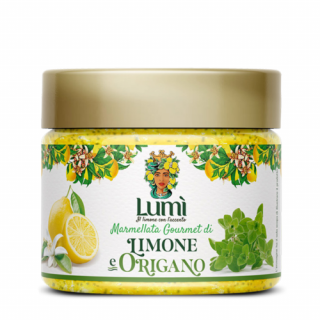 Lumi Marmellata Limone con Origano Konfitura z cytryn z oregano Sycylia 120g