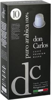 Nespresso Caffe Don Carlos Puro arabica 100% - kapsułki nespresso 10szt