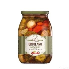 Novella Antipasto Ortolano - 1062 ml mix warzyw - słoik