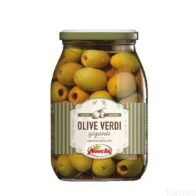 Novella Olive Verdi Deno Oliwki zielone GIGANTI 1062 ml słoik Drylowane