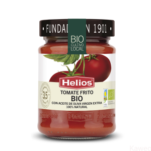 Pomidory smażone z oliwą extra virgin BIO 300 g Słoik Helios Spain
