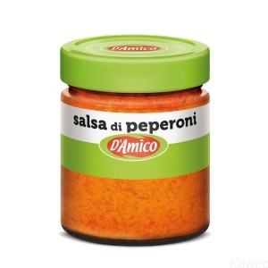 Salsa di Peperoni Pasta z grilowanej papryki D'amico 130g słoik