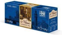 Sir William's London Tea Ceylon Earl Grey Tea herbata czarna 25 saszetek