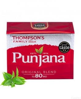 Thompson's Family Punjana herbata czarna ekspresowa 80szt Angielska