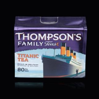 Thompson's Family Teas Titanic herbata czarna ekspresowa 80szt Angielska