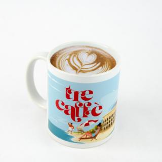 TRE CAFFE porcelanowy KUBEK TommyCafe