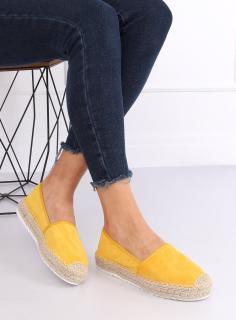 Espadryle damskie miodowe