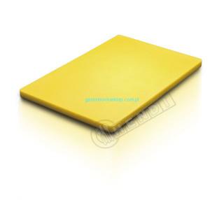 Deska do krojenia HACCP 600x400 mm - żółta