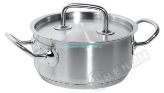 Garnek niski KITCHEN LINE z pokrywką 1.5 l