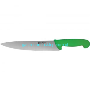 Nóż kuchenny l 220 mm zielony