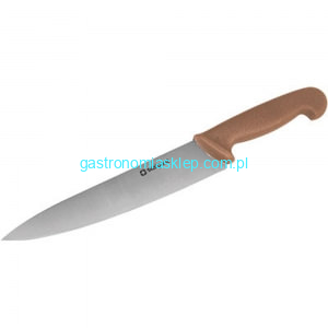 Nóż kuchenny l 250 mm brązowy