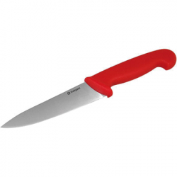 Nóż uniwersalny l 160 mm czerwony